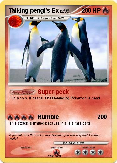 Pokemon Talking pengi's Ex