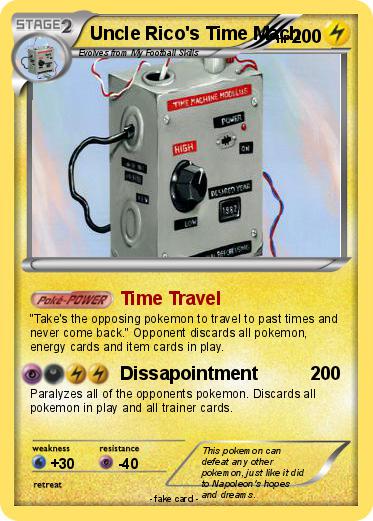 Pokemon Uncle Rico's Time Mach