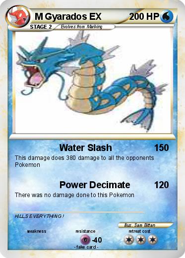 Pokemon M Gyarados EX