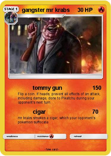 Pokemon gangster mr krabs
