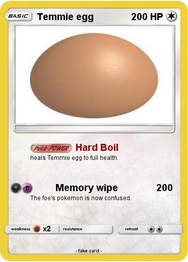 Pokemon Temmie egg