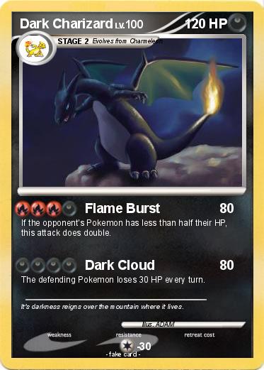 Pokemon Dark Charizard