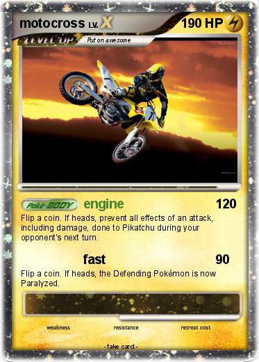 Pokemon motocross