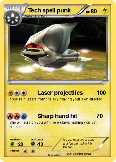 Pokemon Tech spell punk