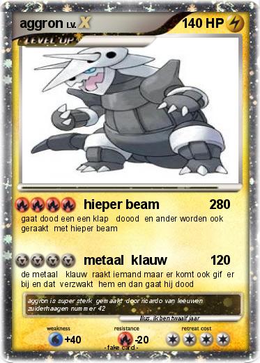 Pokemon aggron