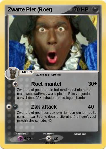Pokemon Zwarte Piet (Roet)