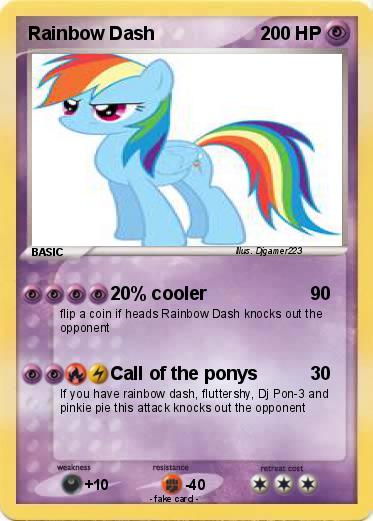 Pokemon Rainbow Dash