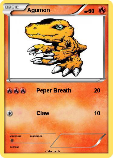 Pokemon Agumon