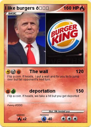 Pokemon I like burgers ????