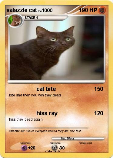 Pokemon salazzle cat