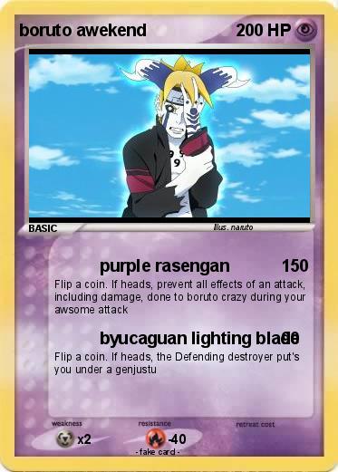 Pokemon boruto awekend
