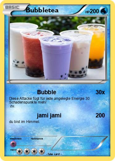Pokemon Bubbletea