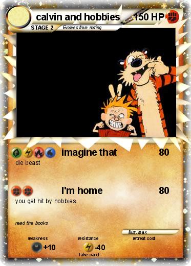 Pokemon calvin and hobbies