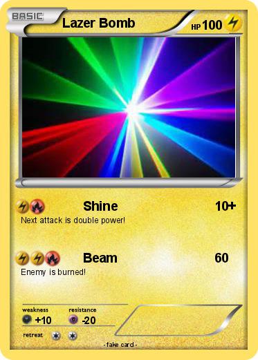 Pokemon Lazer Bomb