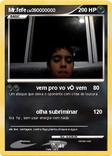 Pokemon Mr.fefe