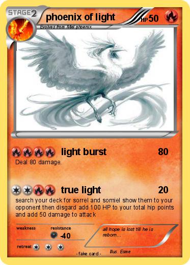 Pokemon phoenix of light