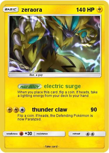 Pokemon zeraora