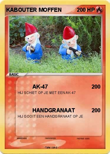 Pokemon KABOUTER MOFFEN