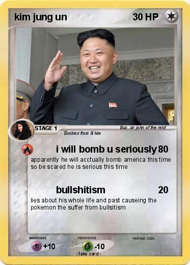 Pokemon kim jung un