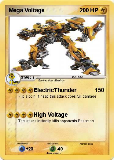 Pokemon Mega Voltage