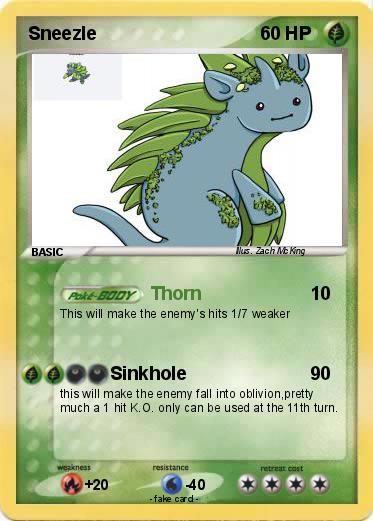 Pokemon Sneezle