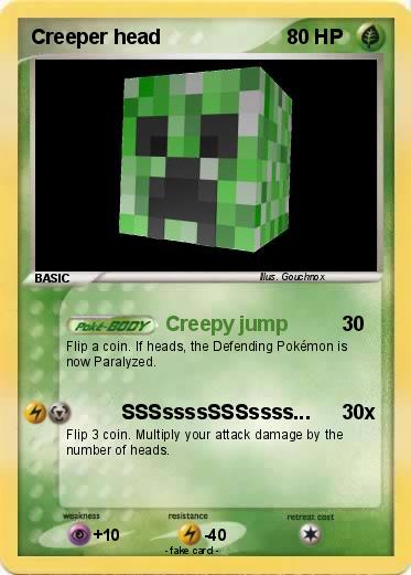 Pokemon Creeper head