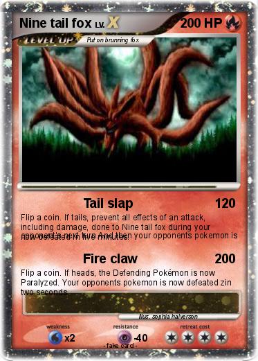 Pokemon Nine tail fox