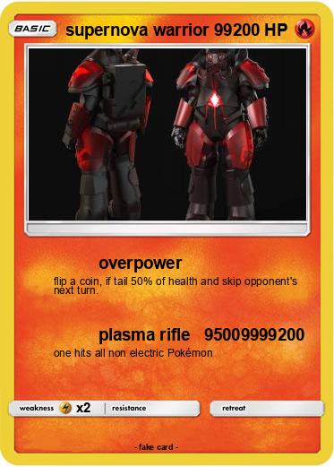 Pokemon supernova warrior 99