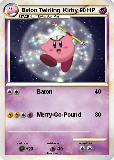 Pokemon Baton Twirling  Kirby