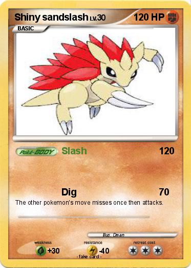 Pokemon Shiny sandslash