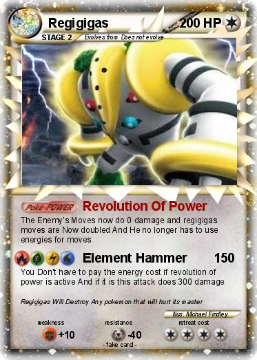 Pokemon Regigigas