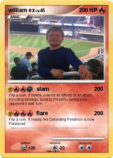 Pokemon william ex