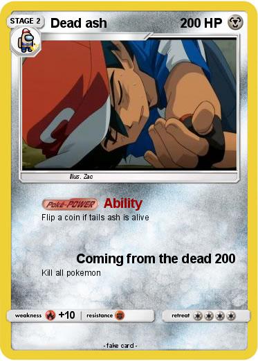 Pokemon Dead ash