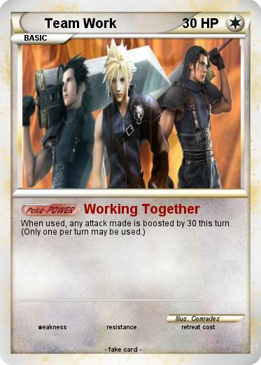Pokemon Team Work