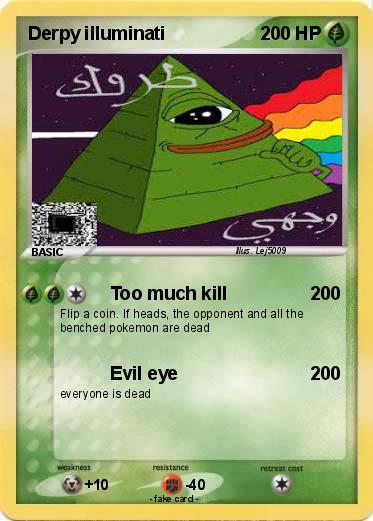 Pokemon Derpy illuminati