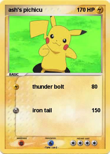 Pokemon ash's pichicu