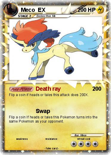 Pokemon Meco  EX