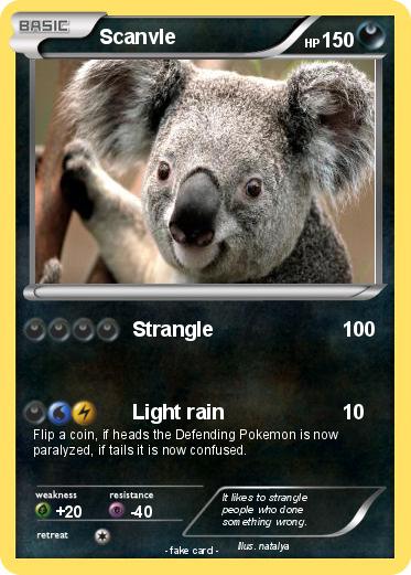 Pokemon Scanvle