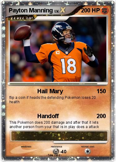 Pokemon Payton Manning