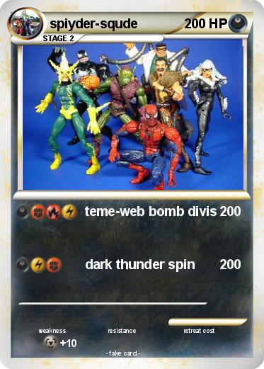 Pokemon spiyder-squde