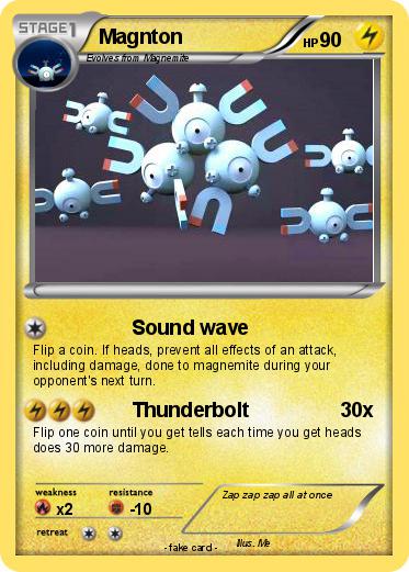 Pokemon Magnton