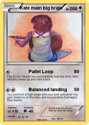Pokemon Kate main big brain
