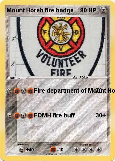 Pokemon Mount Horeb fire badge