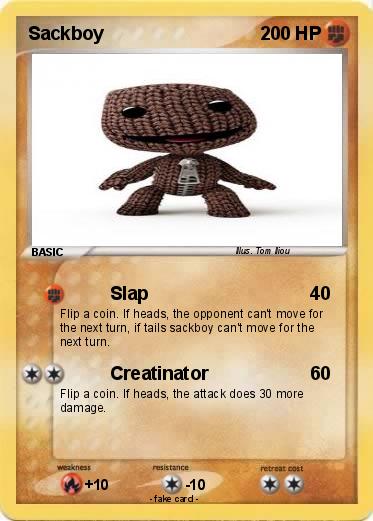 Pokemon Sackboy