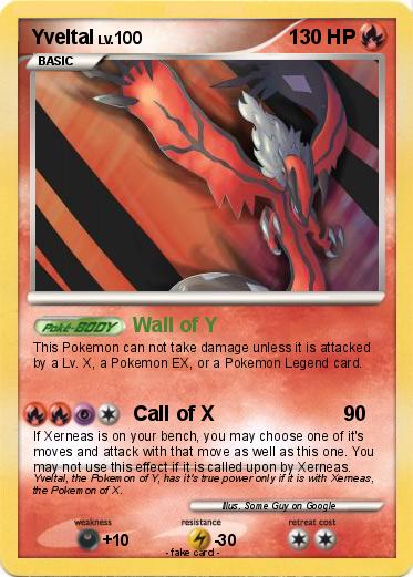 Pokemon Yveltal