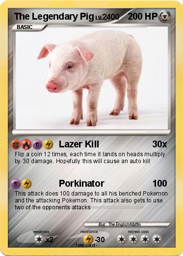 Pokemon The Legendary Pig