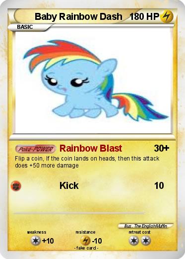 Pokemon Baby Rainbow Dash