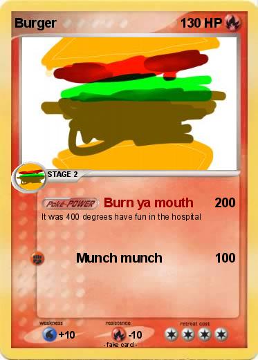 Pokemon Burger
