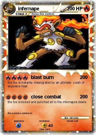 Pokemon infernape