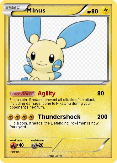 Pokemon Minus